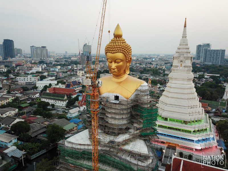 Thái Lan: Tượng Phật cao 69m tại Bangkok sắp hoàn thành