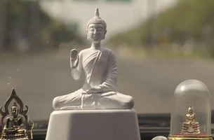 Thái Lan: Tượng Phật giúp lái xe an toàn và thận trọng