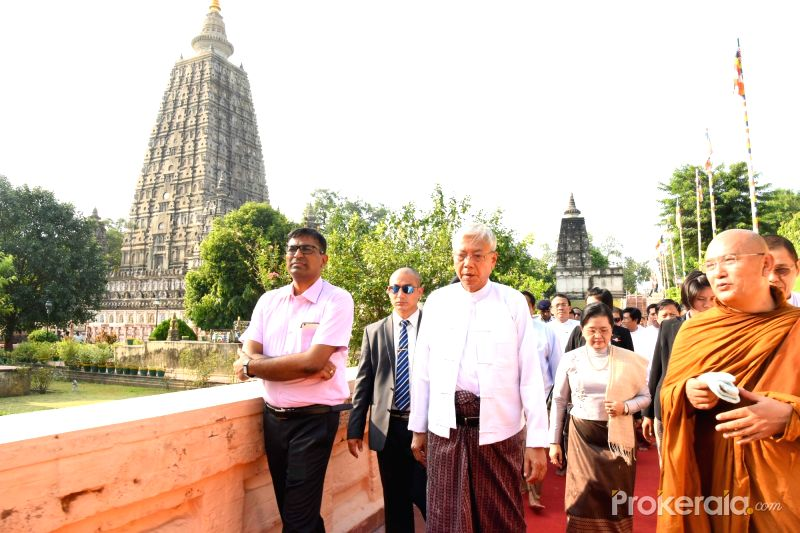 Tổng thống Myanmar viếng Bồ Đề Đạo Tràng