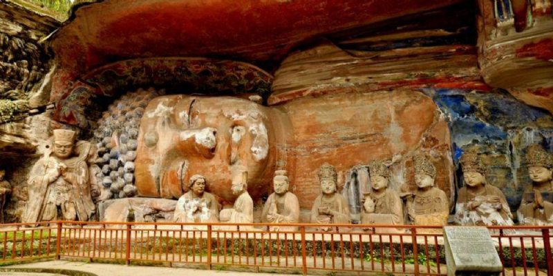 Trung quốc: Đại trùng tu tôn tượng Đức Phật nhập Niết-bàn