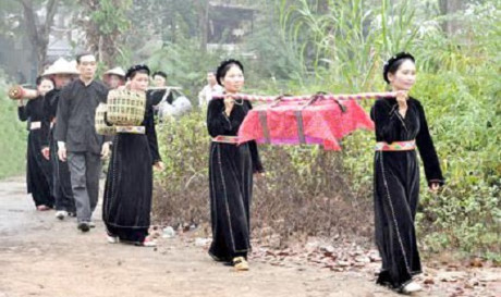 Tục báo hiếu cha mẹ vợ tháng Vu Lan dân tộc Tày, Nùng tỉnh Cao Bằng